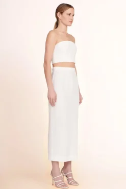 BRIDE STAUD Bridal Dresses-PRUNELLA SKIRT - WHITE