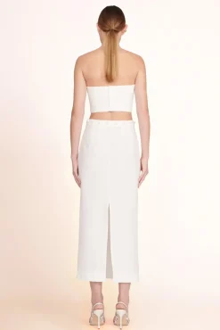 BRIDE STAUD Bridal Dresses-PRUNELLA SKIRT - WHITE