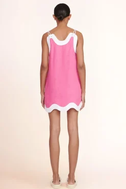 CLOTHING STAUD -RENATA DRESS - BLOSSOM WHITE