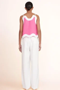 CLOTHING STAUD -RENATA TOP - BLOSSOM WHITE