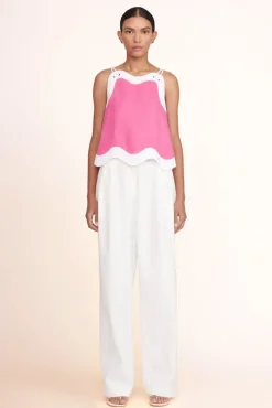 CLOTHING STAUD -RENATA TOP - BLOSSOM WHITE