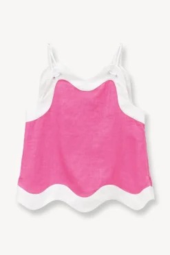 CLOTHING STAUD -RENATA TOP - BLOSSOM WHITE