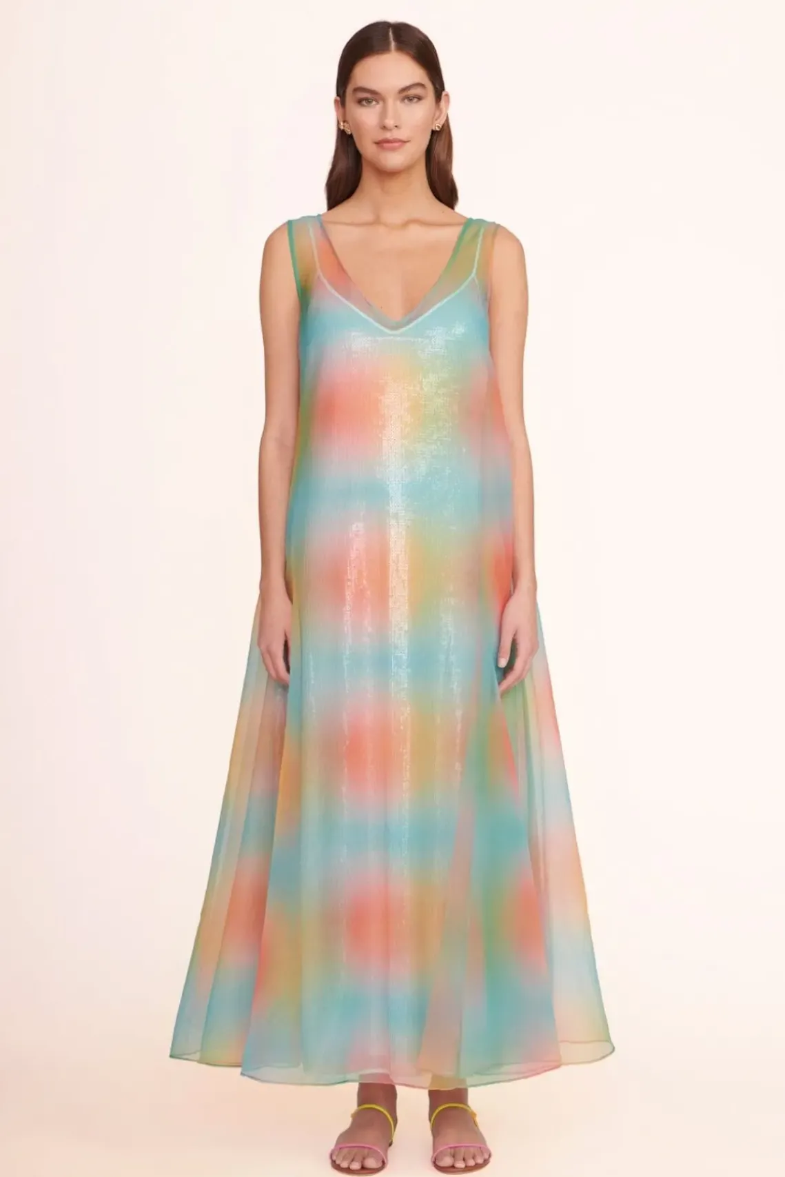CLOTHING STAUD -SAMANTHA DRESS - MULTI AURA