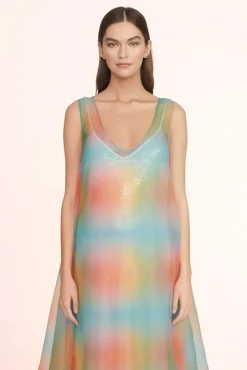 CLOTHING STAUD -SAMANTHA DRESS - MULTI AURA