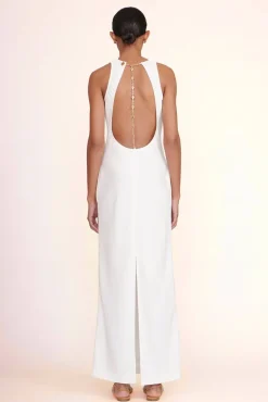 CLOTHING STAUD -SHANNON DRESS - IVORY