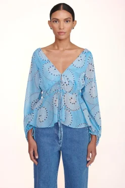 CLOTHING STAUD -SHELBY TOP - SHALLOW WHIRLPOOL