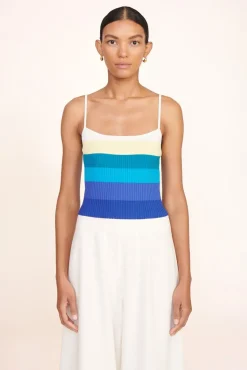 CLOTHING STAUD -SOLEIL TOP - PACIFIC STRIPE