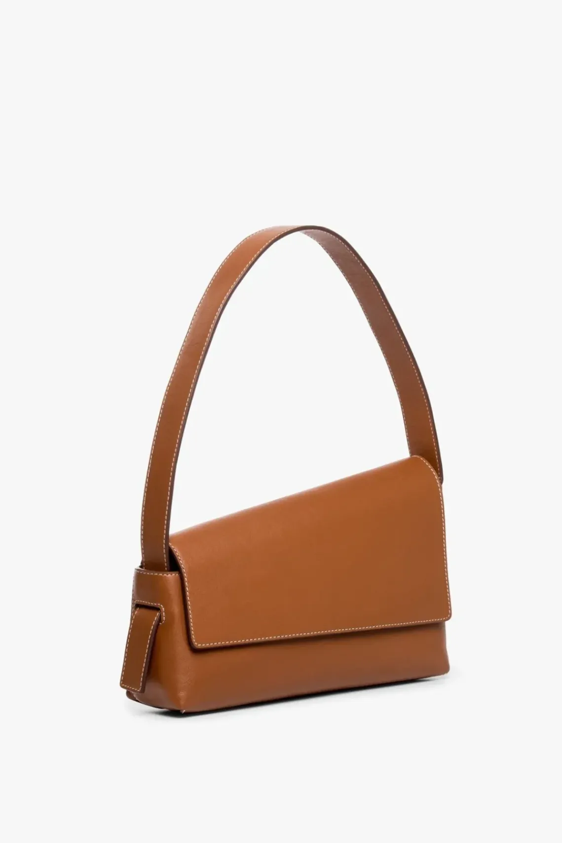 HANDBAGS STAUD - ACUTE SHOULDER BAG TAN