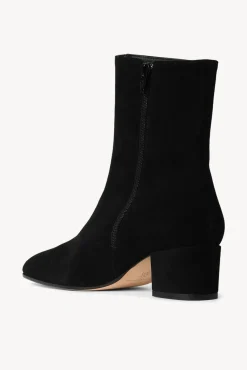 SHOES STAUD - AIMEE SHORT BOOT BLACK SUEDE