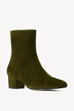 SHOES STAUD - AIMEE SHORT BOOT OLIVE SUEDE