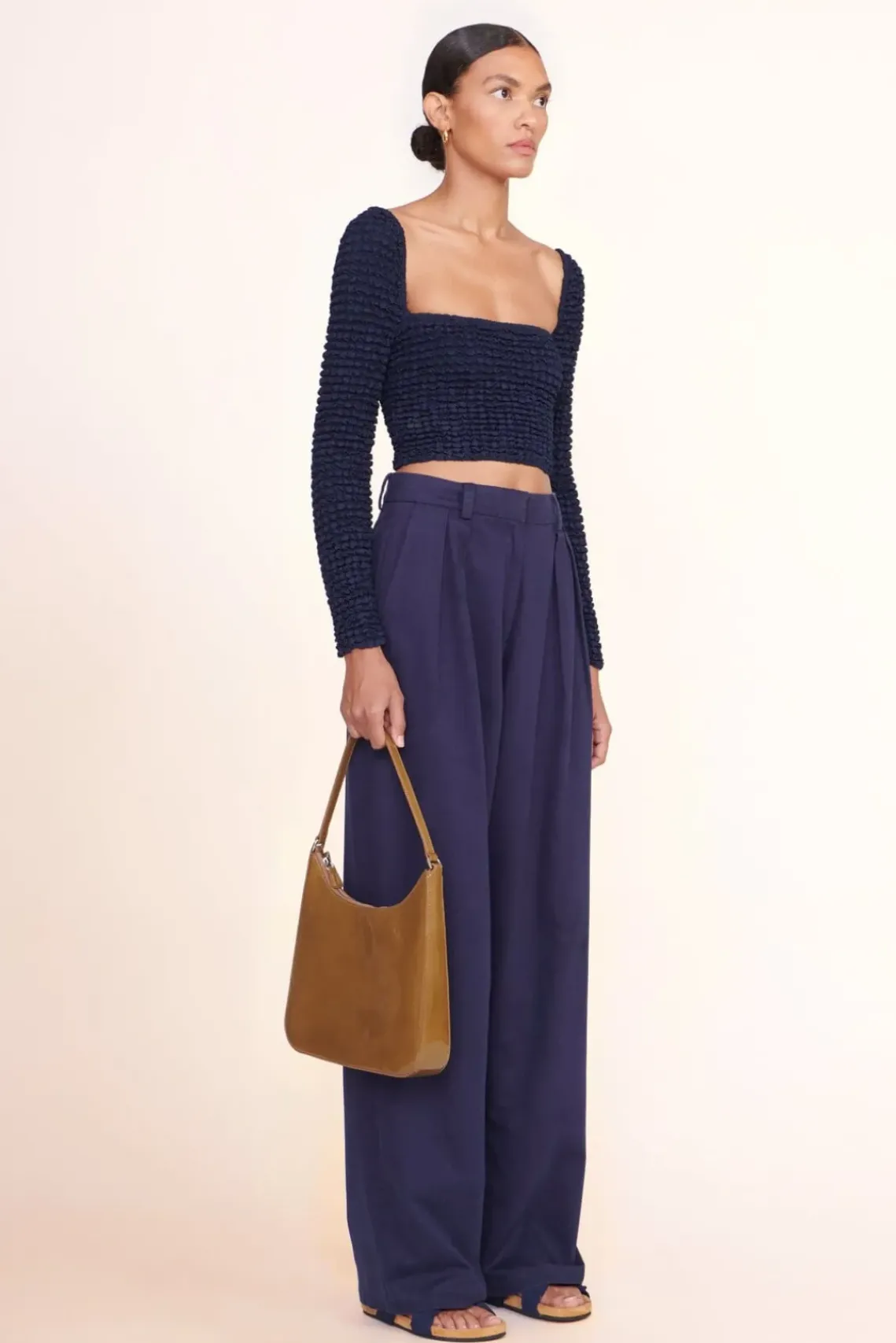 HANDBAGS STAUD - ALEC BAG PATENT ROSEMARY