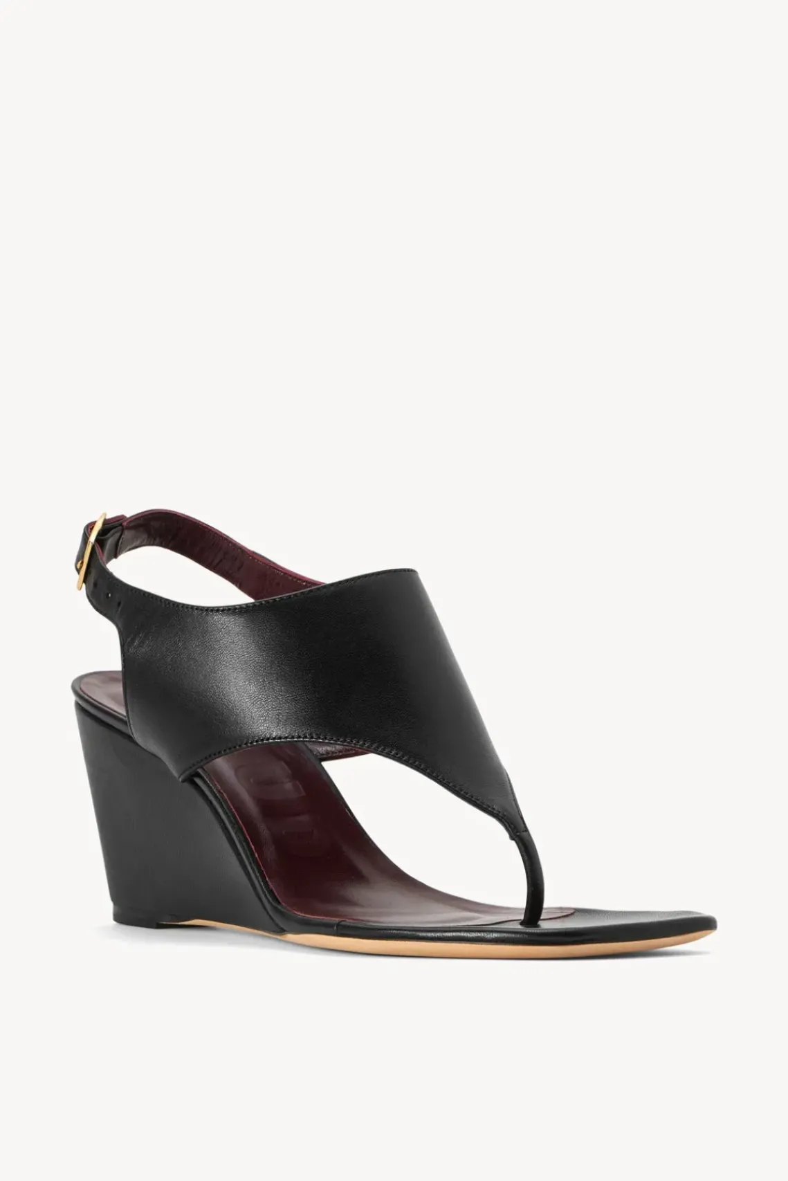 SHOES STAUD - ALEX WEDGE BLACK