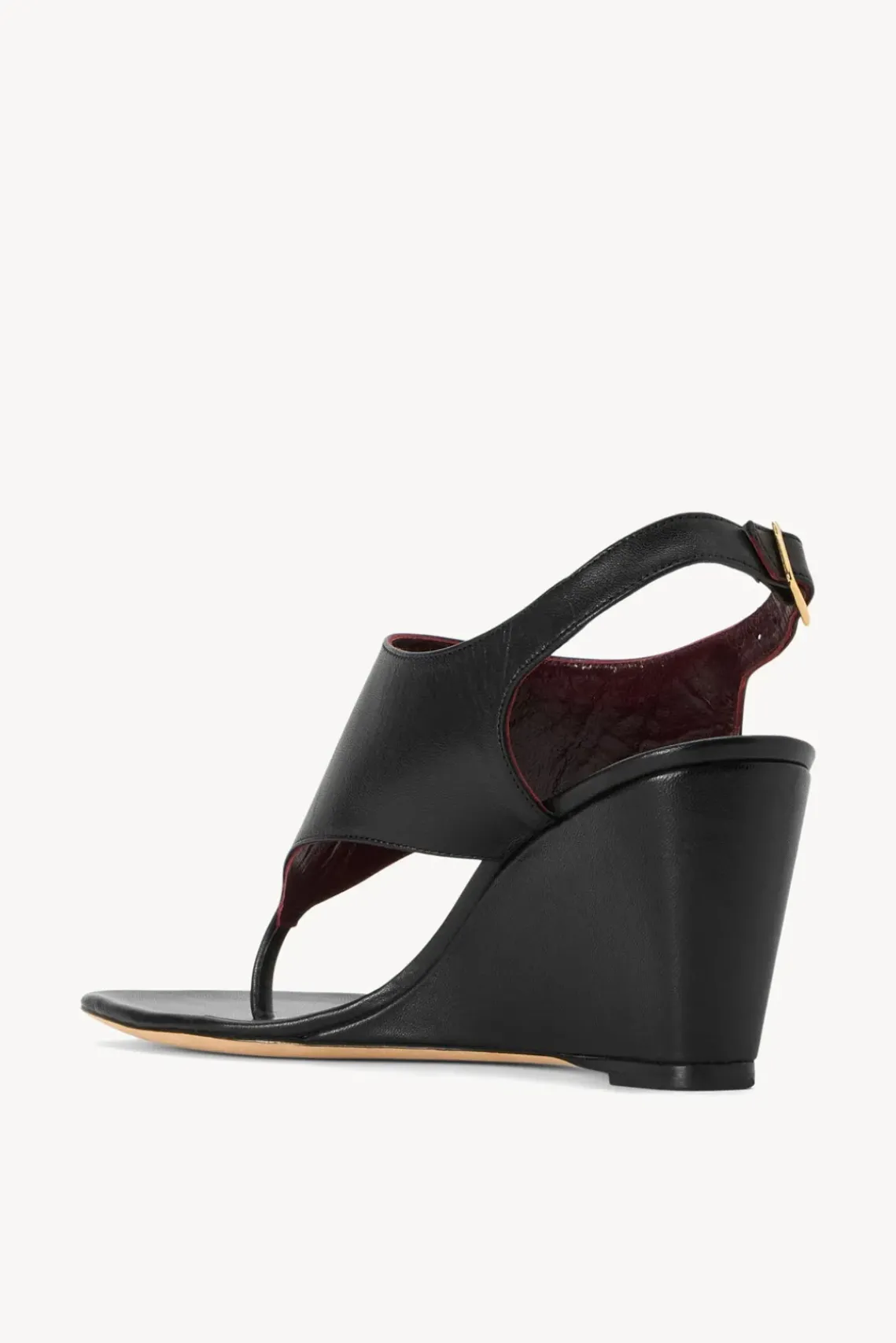 SHOES STAUD - ALEX WEDGE BLACK