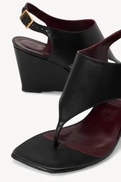 SHOES STAUD - ALEX WEDGE BLACK