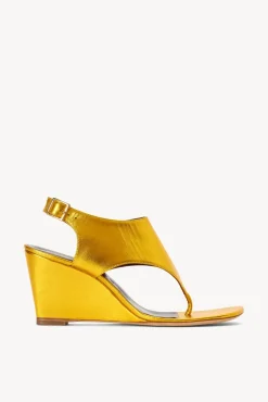 SHOES STAUD - ALEX WEDGE GOLD