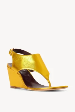 SHOES STAUD - ALEX WEDGE GOLD
