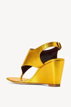 SHOES STAUD - ALEX WEDGE GOLD