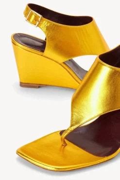 SHOES STAUD - ALEX WEDGE GOLD