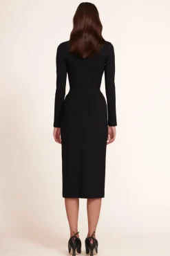 CLOTHING STAUD - ALFRED DRESS BLACK