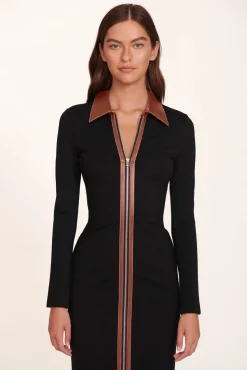 CLOTHING STAUD - ALFRED DRESS BLACK