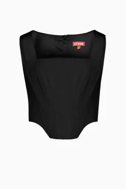 CLOTHING STAUD - ALICE TOP BLACK