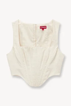 CLOTHING STAUD - ALICE TOP NATURAL