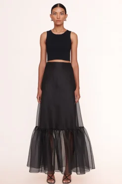 CLOTHING STAUD - AMBRODIA SKIRT BLACK