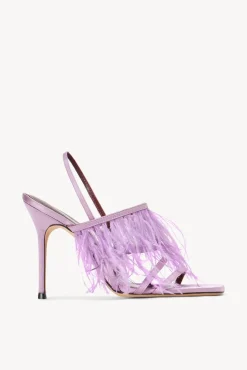 SHOES STAUD - ANISE FEATHER HEEL LILAC