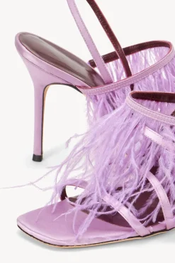 SHOES STAUD - ANISE FEATHER HEEL LILAC