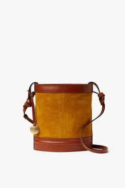 HANDBAGS STAUD - ANITA BUCKET BAG OCHER TAN