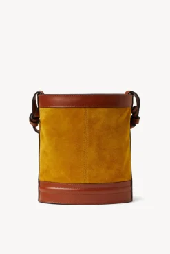 HANDBAGS STAUD - ANITA BUCKET BAG OCHER TAN