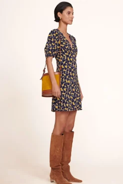 HANDBAGS STAUD - ANITA BUCKET BAG OCHER TAN