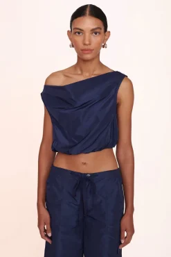 CLOTHING STAUD - ARIA TOP NAVY