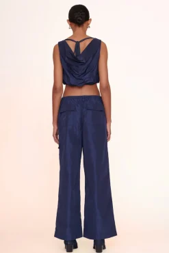 CLOTHING STAUD - ARIA TOP NAVY