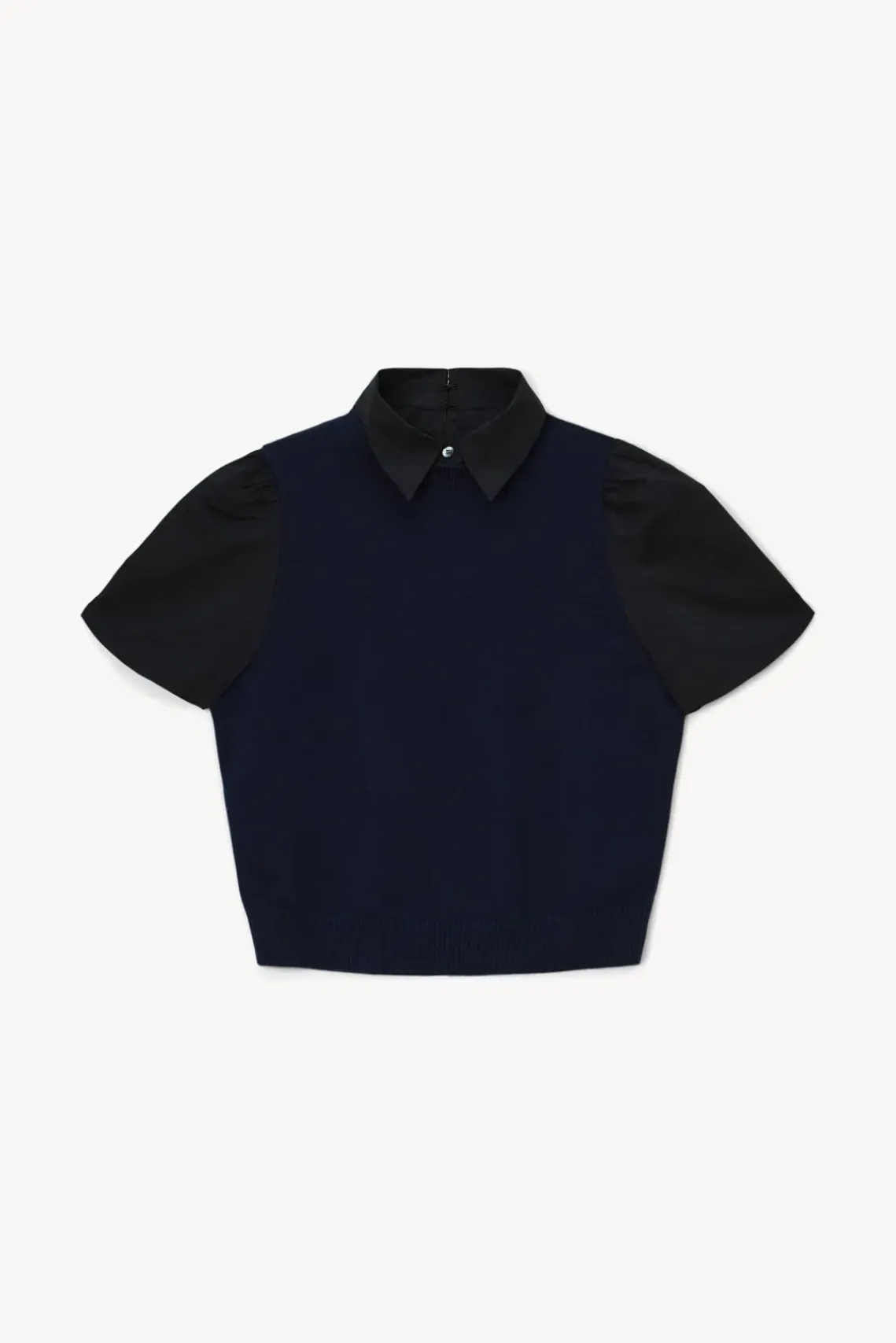 CLOTHING STAUD - ARYA TOP NAVY BLACK