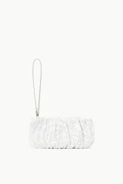 HANDBAGS STAUD - BEADED BEAN BAG CREAM SWIRL