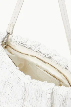 HANDBAGS STAUD - BEADED BEAN BAG CREAM SWIRL