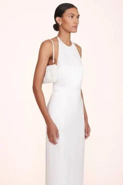 BRIDE STAUD Bridal Accessories- BEADED BEAN BAG CREAM SWIRL