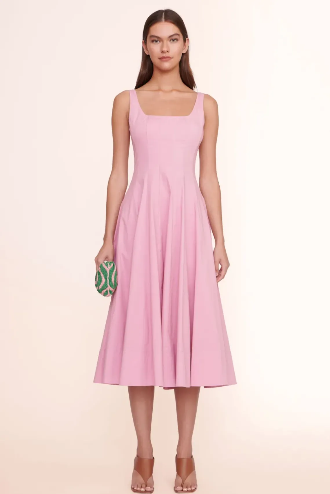 HANDBAGS STAUD - BEADED BEAN BAG EMERALD ACID SWIRL