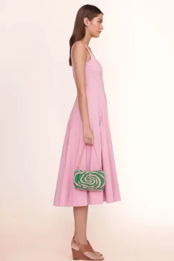 HANDBAGS STAUD - BEADED BEAN BAG EMERALD ACID SWIRL