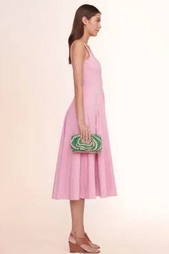 HANDBAGS STAUD - BEADED BEAN BAG EMERALD ACID SWIRL