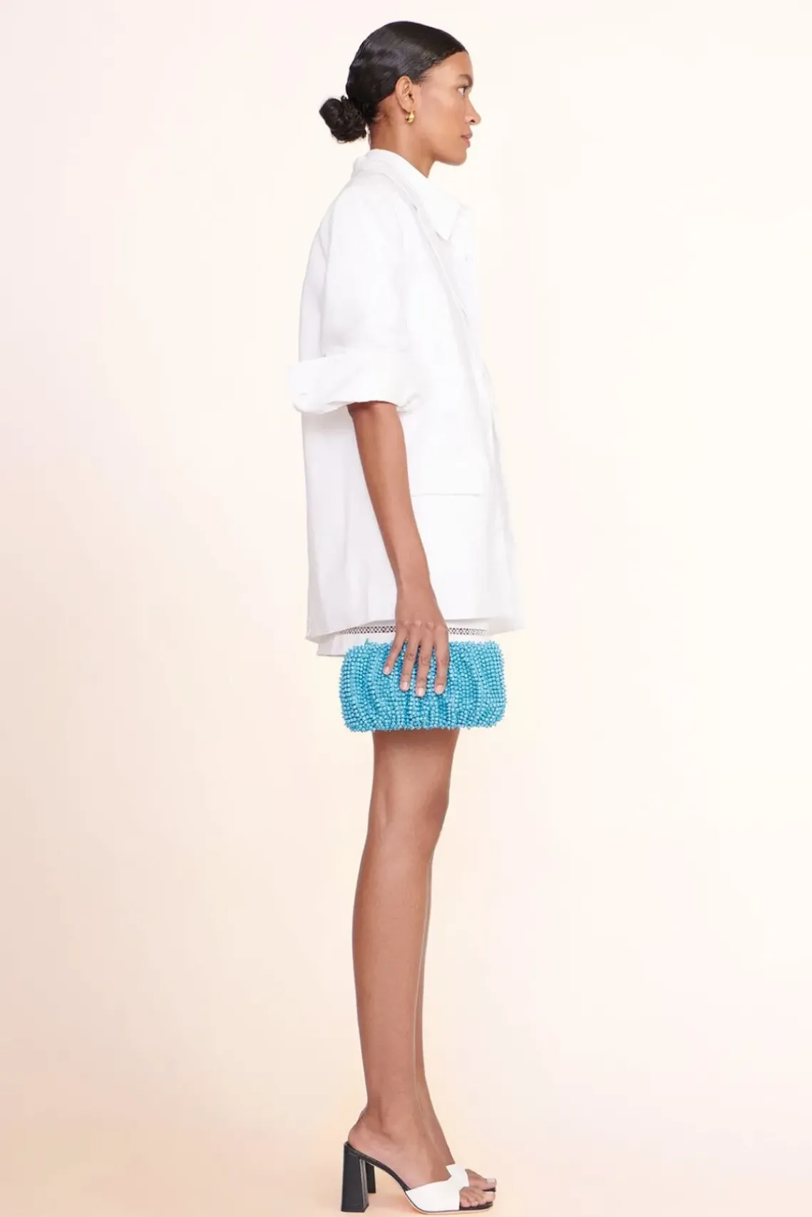 HANDBAGS STAUD - BEADED BEAN BAG PACIFIC