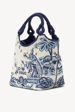 HANDBAGS STAUD - BEADED COTE BAG TOILE DE PUP