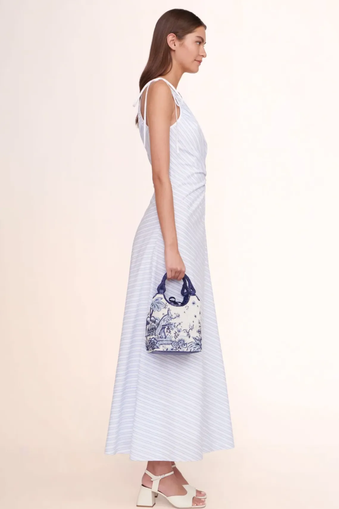 HANDBAGS STAUD - BEADED COTE BAG TOILE DE PUP