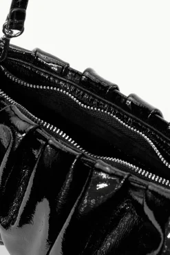 HANDBAGS STAUD - BEAN BAG PATENT BLACK