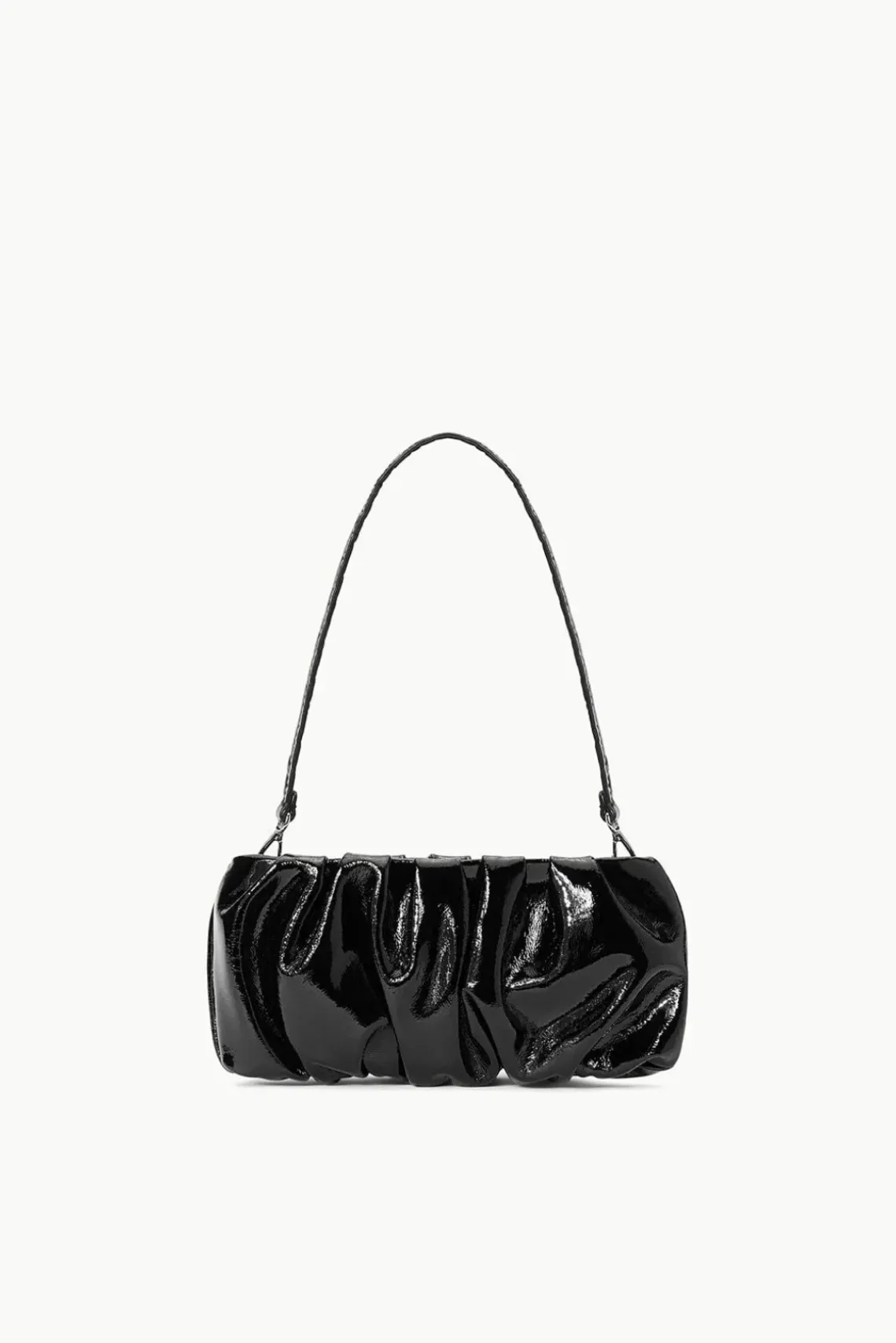 HANDBAGS STAUD - BEAN BAG PATENT BLACK