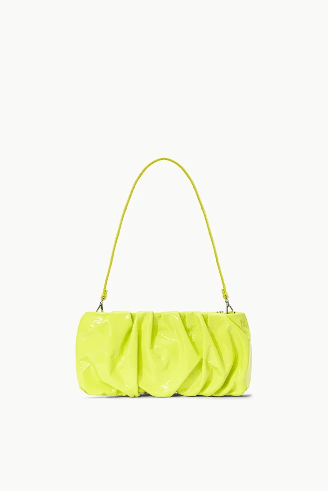 HANDBAGS STAUD - BEAN BAG PATENT CITRON