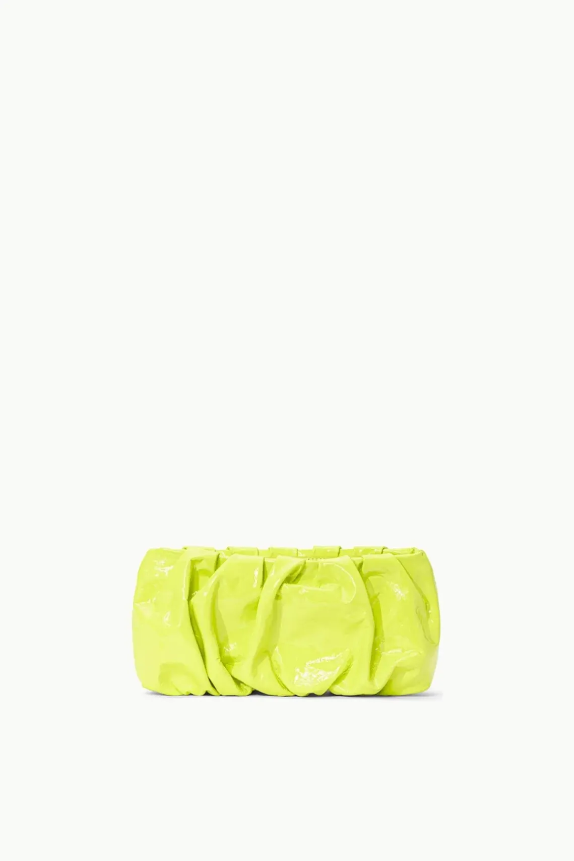 HANDBAGS STAUD - BEAN BAG PATENT CITRON