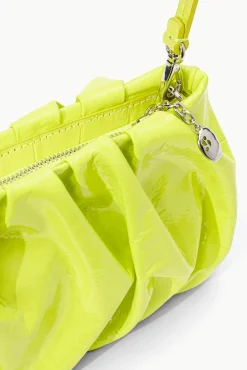 HANDBAGS STAUD - BEAN BAG PATENT CITRON