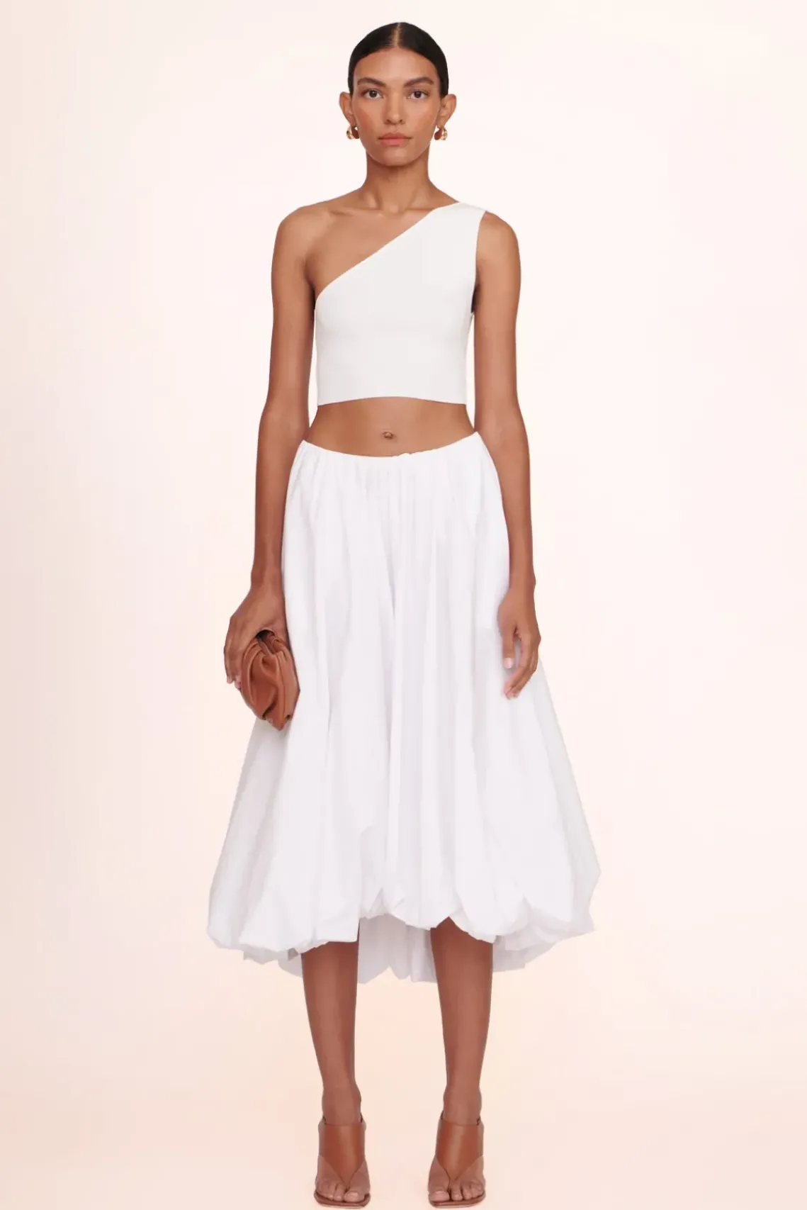 HANDBAGS STAUD - BEAN BAG TAN